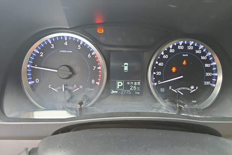 Used Toyota Highlander 2018 2.0T Four-Wheel Drive Elite Edition 7 Seats China VI Standard Instrument Cluster