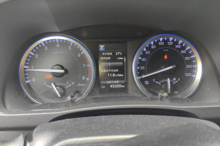 Used Toyota Highlander 2018 2.0T Four-Wheel Drive Prestige Version 7 Seats China VI Standard Instrument Cluster