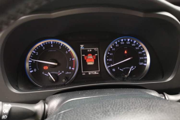 Used Toyota Highlander 2018 2.0T Four-Wheel Drive Prestige Version 7 Seats China V Emission Standard Instrument Cluster