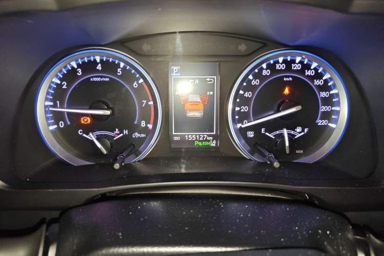 Used Toyota Highlander 2018 2.0T Four-Wheel Drive Supreme Edition 7-Seater China VI Instrument Cluster