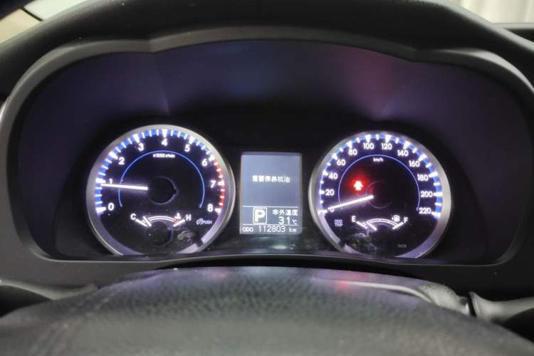 Used Toyota Highlander 2018 2.0T Two-Wheel Drive Elite Edition 5 Seats Emission Standard China V Instrument Cluster