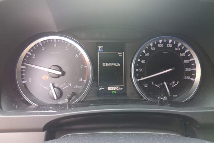 Used Toyota Highlander 2018 2.0T Four-Wheel Drive Prestige Version 7 Seats China VI Standard Instrument Cluster