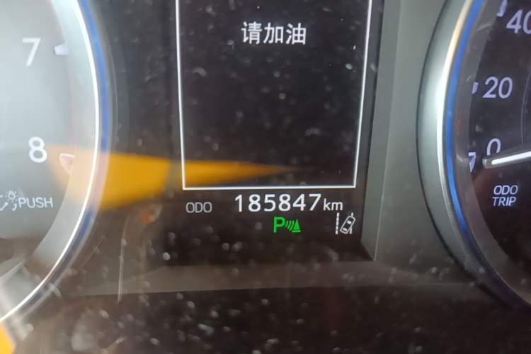 Used Toyota Highlander 2018 2.0T Four-Wheel Drive Luxury Version 7 Seats China VI Standard Instrument Cluster