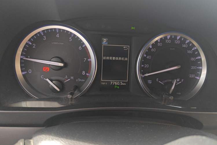 Used Toyota Highlander 2018 2.0T Four-Wheel Drive Luxury Version 7 Seats China VI Standard Instrument Cluster