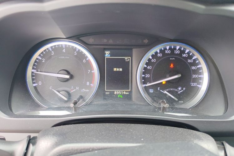 Used Toyota Highlander 2018 2.0T Four-Wheel Drive Luxury Version 7 Seats China VI Standard Instrument Cluster