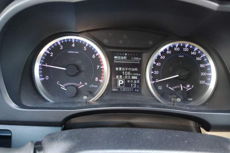 Used Toyota Highlander 2018 2.0T Two-Wheel Drive Elite Version 5 Seats China VI Standard Instrument Cluster
