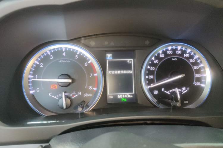 Used Toyota Highlander 2018 2.0T Four-Wheel Drive Luxury Version 7 Seats China VI Standard Instrument Cluster