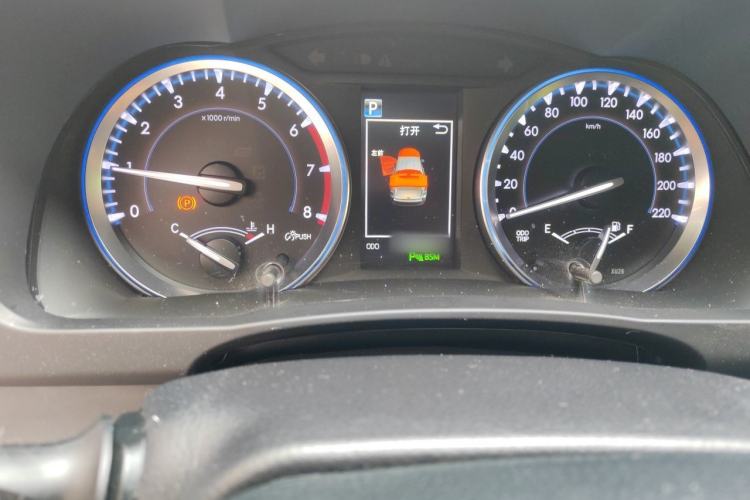 Used Toyota Highlander 2018 2.0T Four-Wheel Drive Supreme Edition 7-Seater China VI Instrument Cluster