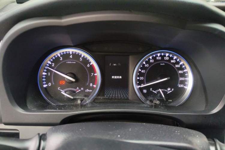 Used Toyota Highlander 2018 2.0T Four-Wheel Drive Luxury Version 7 Seats China VI Standard Instrument Cluster