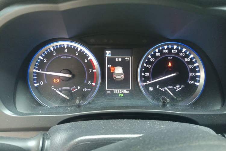 Used Toyota Highlander 2018 2.0T Four-Wheel Drive Luxury Version 7 Seats China VI Standard Instrument Cluster