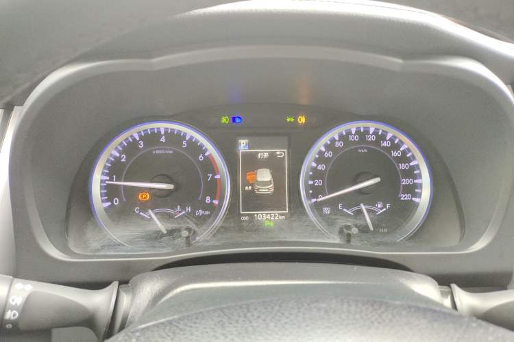 Used Toyota Highlander 2018 2.0T Four-Wheel Drive Prestige Version 7 Seats China V Emission Standard Instrument Cluster