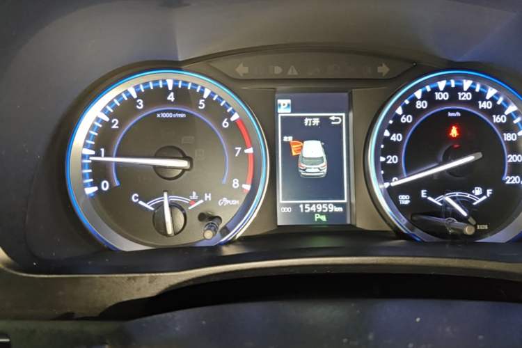 Used Toyota Highlander 2018 2.0T Four-Wheel Drive Luxury Version 7 Seats China VI Standard Instrument Cluster