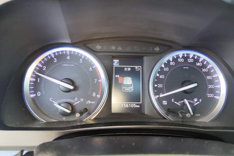 Used Toyota Highlander 2018 2.0T Four-Wheel Drive Prestige Version 7 Seats China V Emission Standard Instrument Cluster