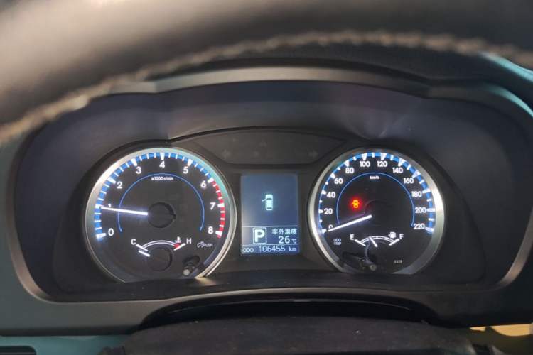 Used Toyota Highlander 2018 2.0T Four-Wheel Drive Elite Edition 7 Seats China VI Standard Instrument Cluster