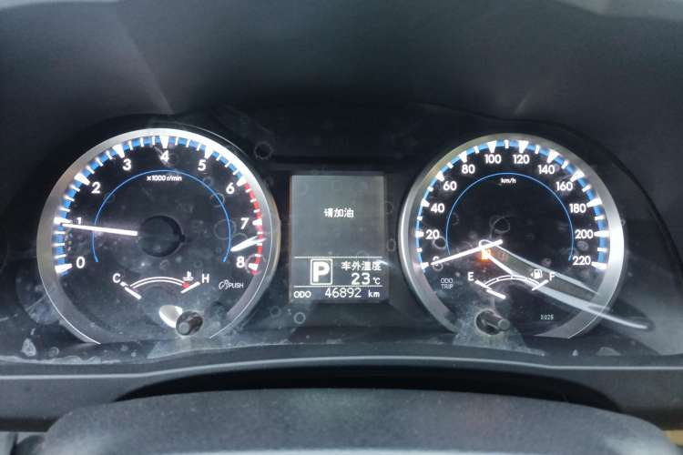 Used Toyota Highlander 2018 2.0T Four-Wheel Drive Elite Edition 7 Seats China V Standard Instrument Cluster