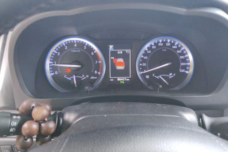 Used Toyota Highlander 2018 2.0T Four-Wheel Drive Luxury Version 7 Seats China VI Standard Instrument Cluster