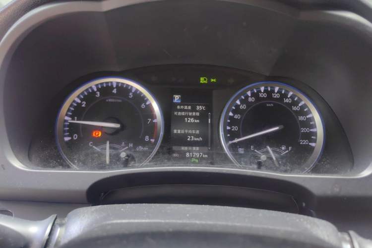 Used Toyota Highlander 2018 2.0T Four-Wheel Drive Luxury Version 7 Seats China VI Standard Instrument Cluster