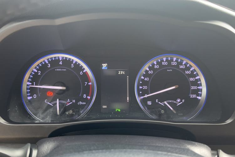 Used Toyota Highlander 2018 2.0T Four-Wheel Drive Knight Edition 7 Seats China VI Standard Instrument Cluster