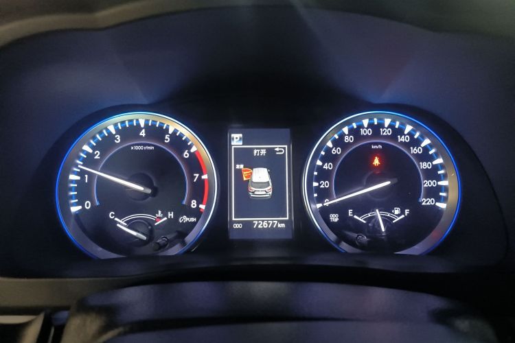 Used Toyota Highlander 2018 2.0T Four-Wheel Drive Luxury Version 7 Seats China VI Standard Instrument Cluster