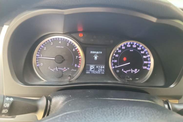 Used Toyota Highlander 2018 2.0T Four-Wheel Drive Elite Edition 7 Seats China V Standard Instrument Cluster