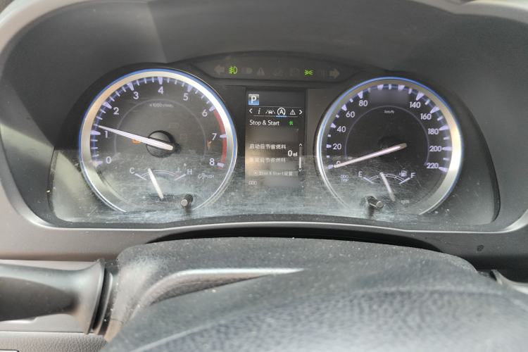 Used Toyota Highlander 2018 2.0T Four-Wheel Drive Prestige Version 7 Seats China V Emission Standard Instrument Cluster
