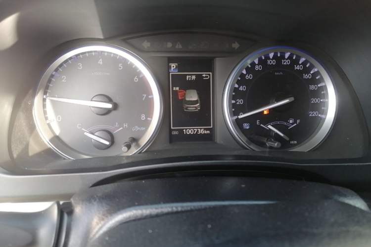 Used Toyota Highlander 2018 2.0T Four-Wheel Drive Luxury Version 7 Seats China VI Standard Instrument Cluster