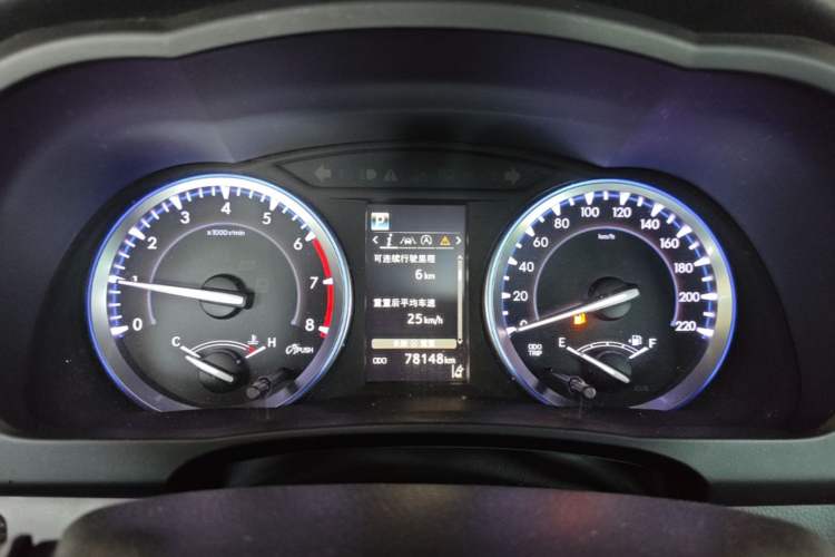Used Toyota Highlander 2018 2.0T Four-Wheel Drive Prestige Version 7 Seats China VI Standard Instrument Cluster