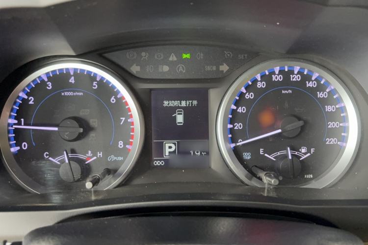 Used Toyota Highlander 2018 2.0T Four-Wheel Drive Elite Edition 7 Seats China V Standard Instrument Cluster