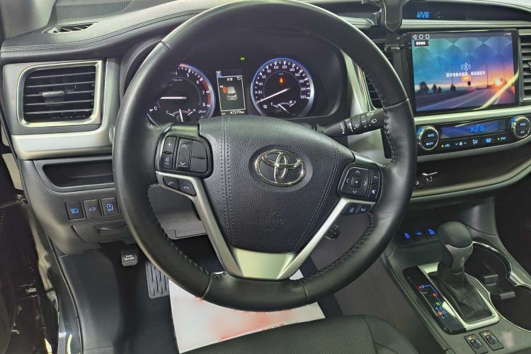 Used Toyota Highlander 2018 2.0T Four-Wheel Drive Prestige Version 7 Seats China VI Standard Interior 2