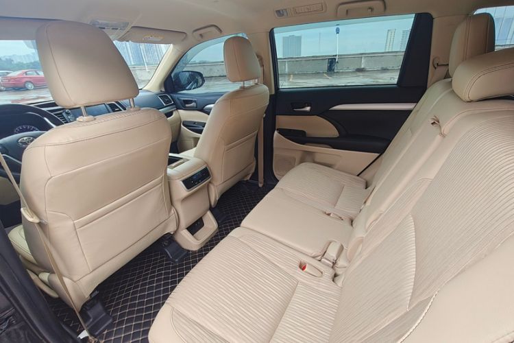 Used Toyota Highlander 2018 2.0T Four-Wheel Drive Elite Edition 7 Seats China VI Standard Interior 2