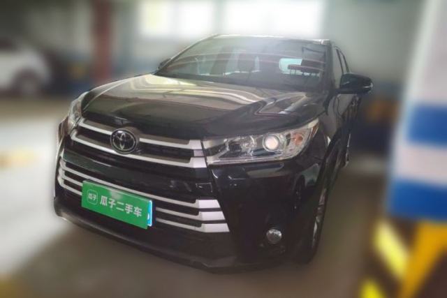 Used Toyota Highlander 2018 2.0T Four-Wheel Drive Luxury Edition 7 Seats China V Emission Standard
