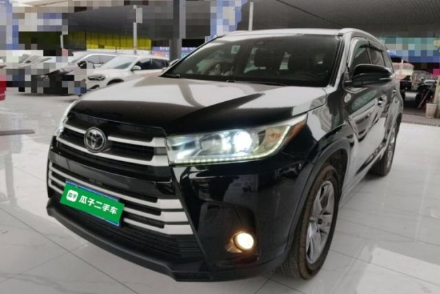 Used Toyota Highlander 2018 2.0T Four-Wheel Drive Luxury Version 7 Seats China VI Standard
