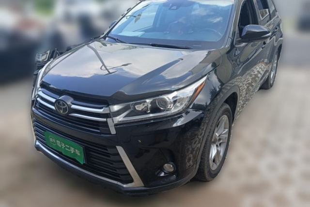 Used Toyota Highlander 2018 2.0T Four-Wheel Drive Prestige Version 7 Seats China V Emission Standard