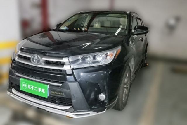 Used Toyota Highlander 2018 2.0T Two-Wheel Drive Elite Edition 5 Seats Emission Standard China V