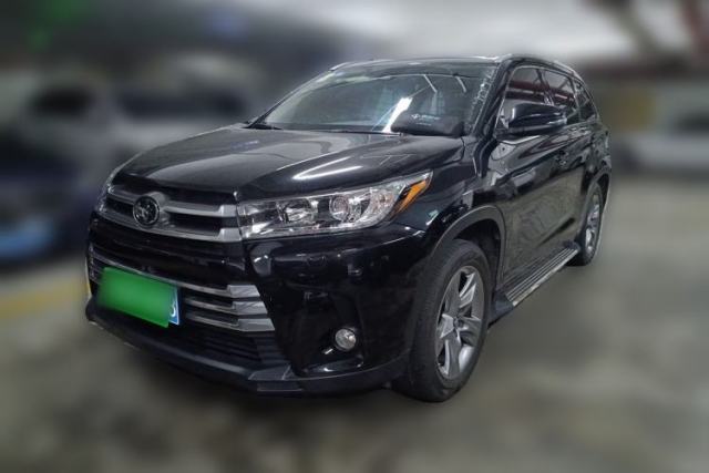 Used Toyota Highlander 2018 2.0T Four-Wheel Drive Prestige Version 7 Seats China V Emission Standard
