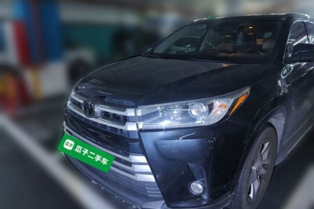 Used Toyota Highlander 2018 2.0T Four-Wheel Drive Luxury Version 7 Seats China VI Standard