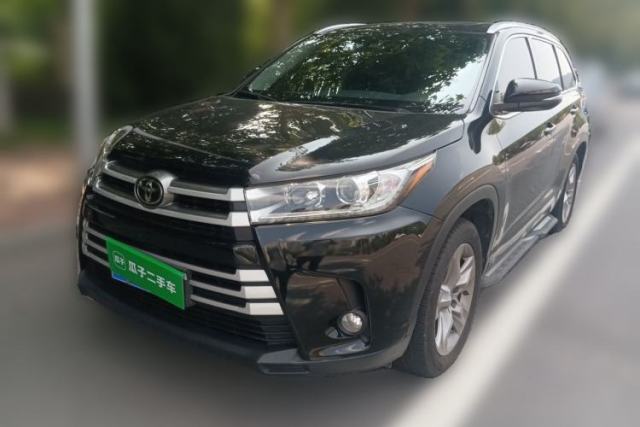 Used Toyota Highlander 2018 2.0T Four-Wheel Drive Luxury Edition 7 Seats China V Emission Standard