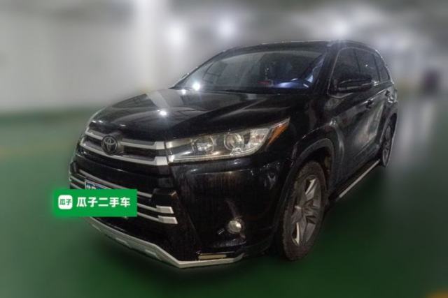 Used Toyota Highlander 2018 2.0T Four-Wheel Drive Luxury Edition 7 Seats China V Emission Standard