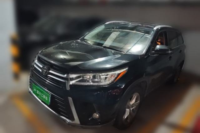 Used Toyota Highlander 2018 2.0T Four-Wheel Drive Prestige Version 7 Seats China VI Standard