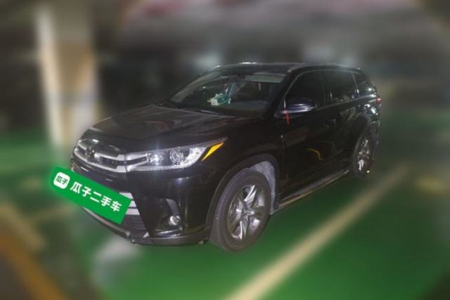 Used Toyota Highlander 2018 2.0T Four-Wheel Drive Luxury Edition 7 Seats China V Emission Standard