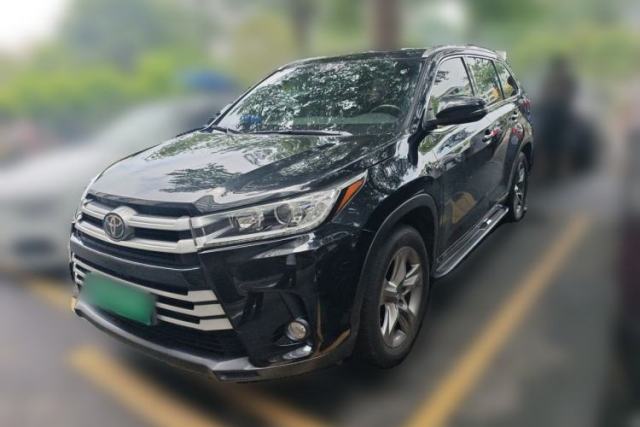 Used Toyota Highlander 2018 2.0T Four-Wheel Drive Luxury Edition 7 Seats China V Emission Standard