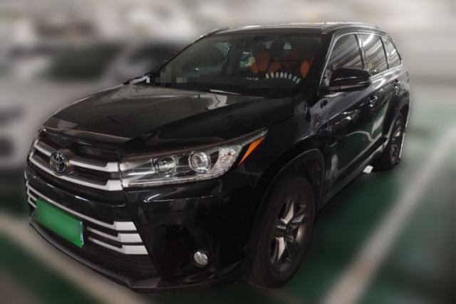 Używany Toyota Highlander 2018 2.0T Four-Wheel Drive Luxury Edition 7 Seats China V Emission Standard