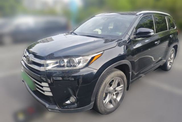 Used Toyota Highlander 2018 2.0T Two-Wheel Drive Luxury Edition 7 Seats China VI Standard