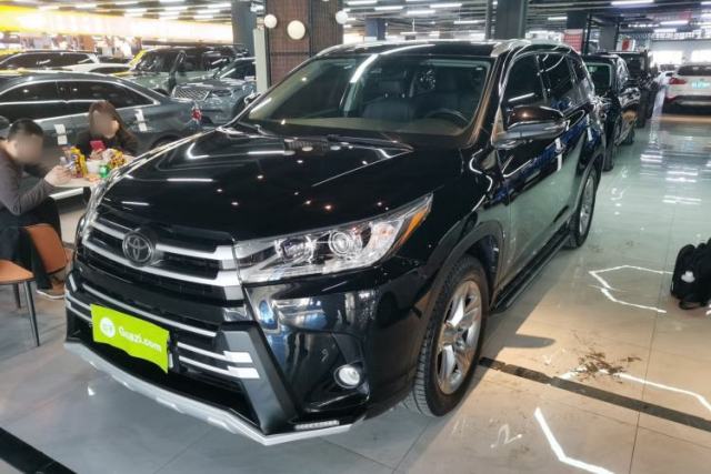 Used Toyota Highlander 2018 2.0T Four-Wheel Drive Luxury Edition 7 Seats China V Emission Standard