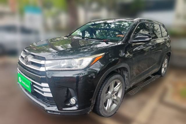 Used Toyota Highlander 2018 2.0T Four-Wheel Drive Luxury Version 7 Seats China VI Standard