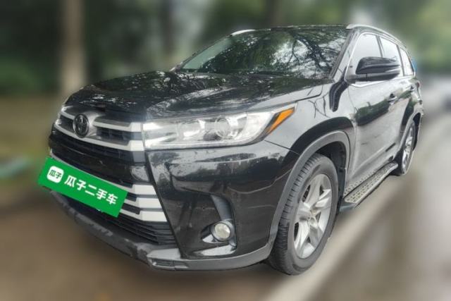 Used Toyota Highlander 2018 2.0T Four-Wheel Drive Luxury Version 7 Seats China VI Standard