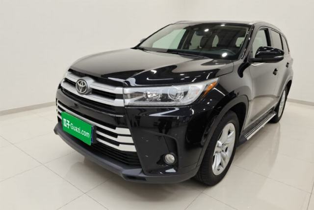 Used Toyota Highlander 2018 2.0T Four-Wheel Drive Luxury Edition 7 Seats China V Emission Standard