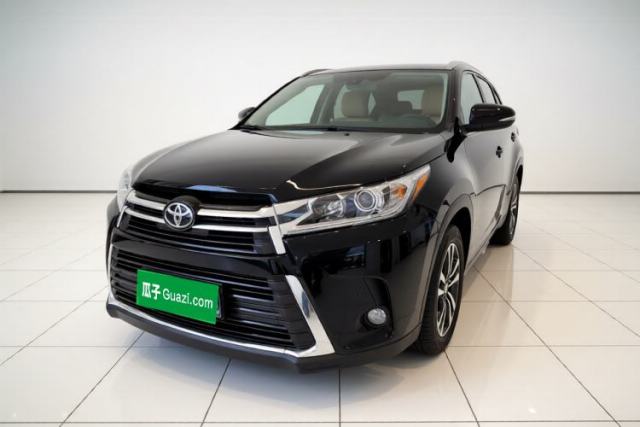Used Toyota Highlander 2018 2.0T Two-Wheel Drive Prestige Version 7 Seats China V Emission Standard