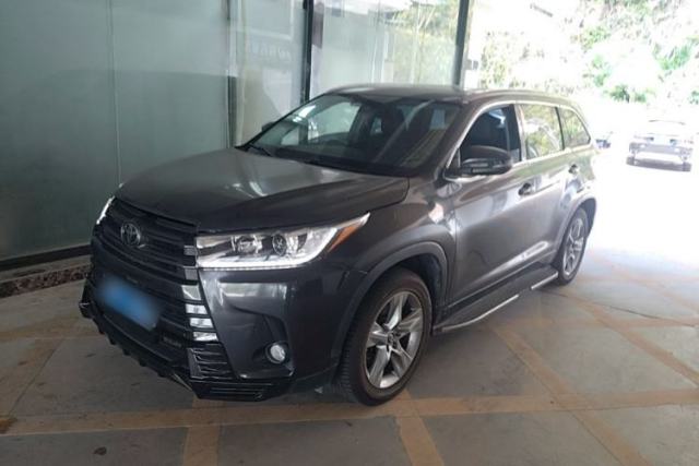 Toyota Highlander 2018 2.0T Four-Wheel Drive Luxury Version 7 Seats China VI Standard d’occasion