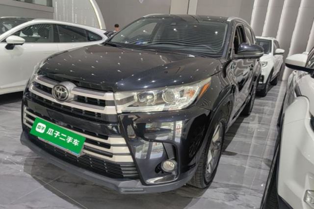 Used Toyota Highlander 2018 2.0T Four-Wheel Drive Luxury Version 7 Seats China VI Standard